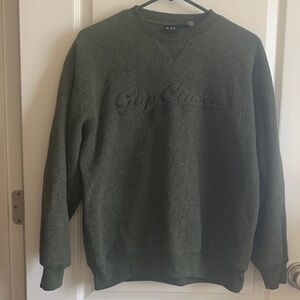 GAP UniSex Olive Crewneck Sweater